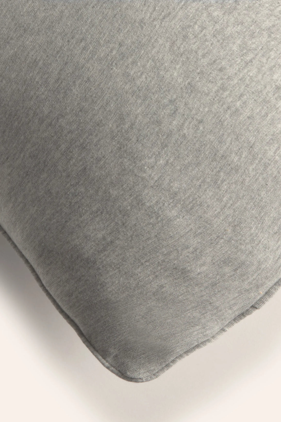 Funda de cojín de punto gris Jersey-Calma House