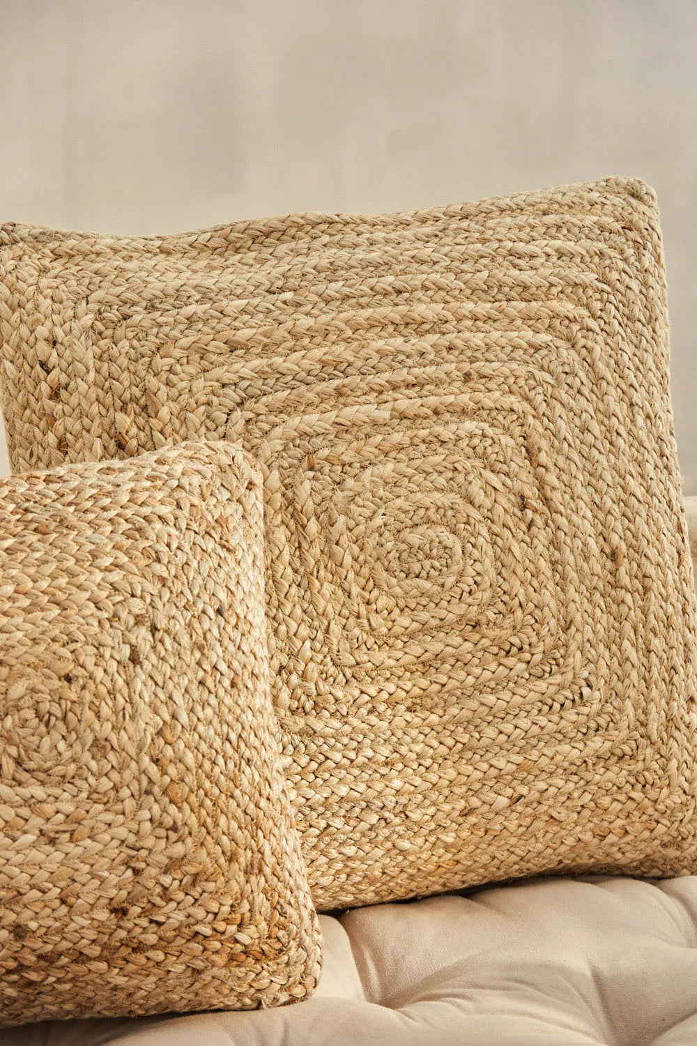 Funda de cojín de yute Ural-Calma House