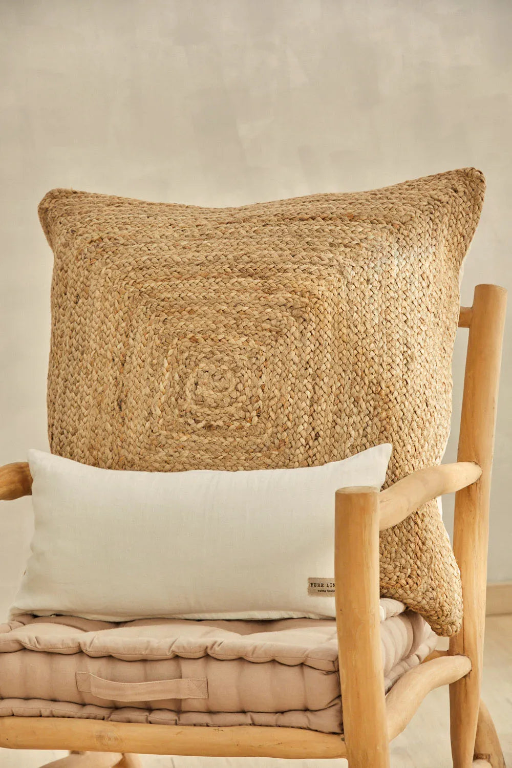 Funda de cojín de yute Ural-Calma House