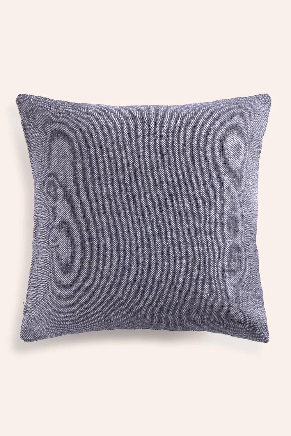 Funda de cojín grande de 80cm. a rayas azules y rojas Mont-Calma House