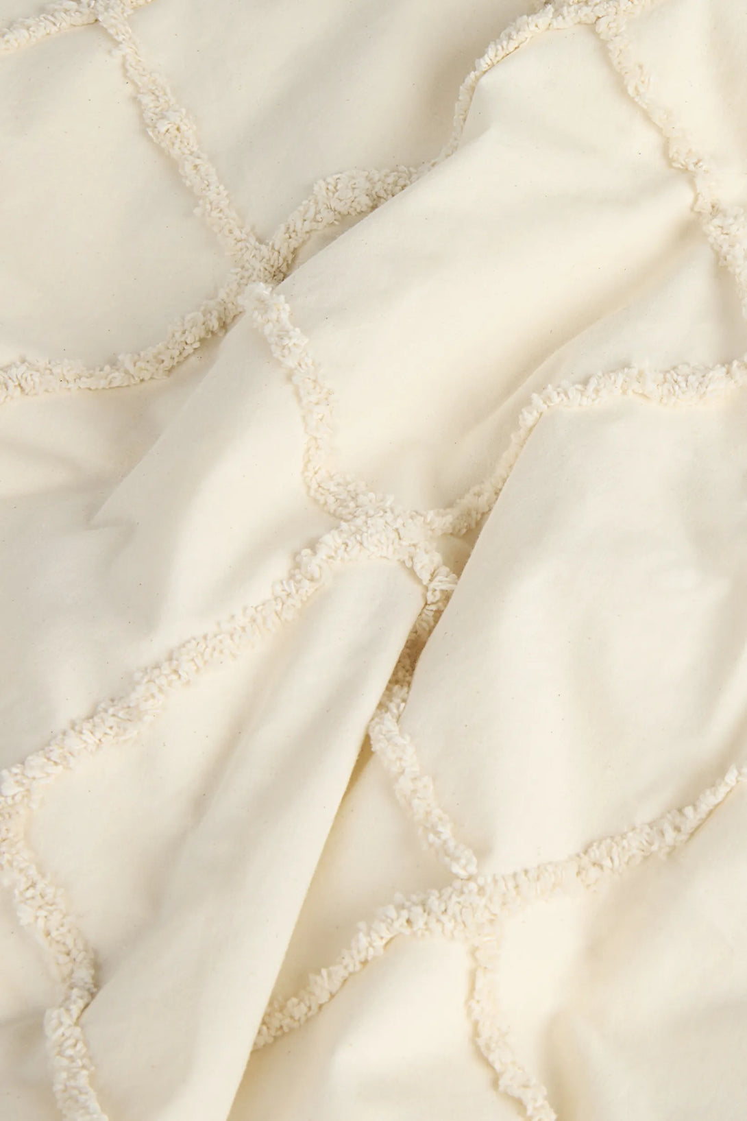 Funda de sofá con tufting crudo Royal-Calma House