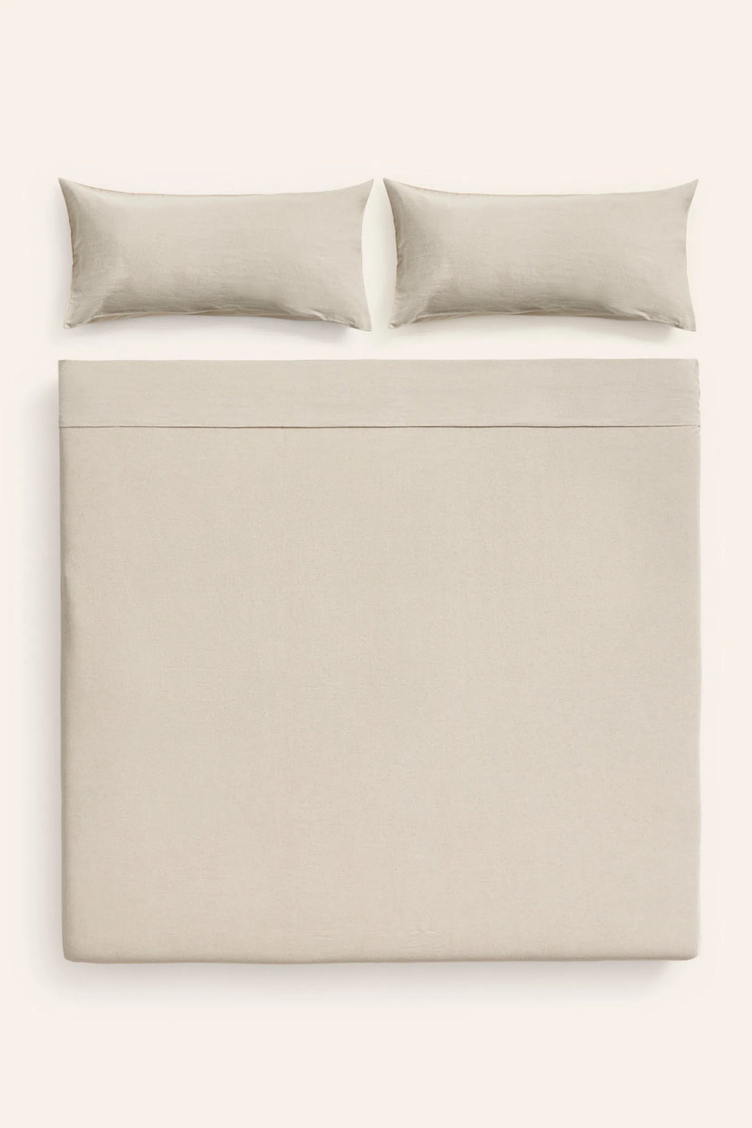 Funda nórdica de lino Leuka-Calma House