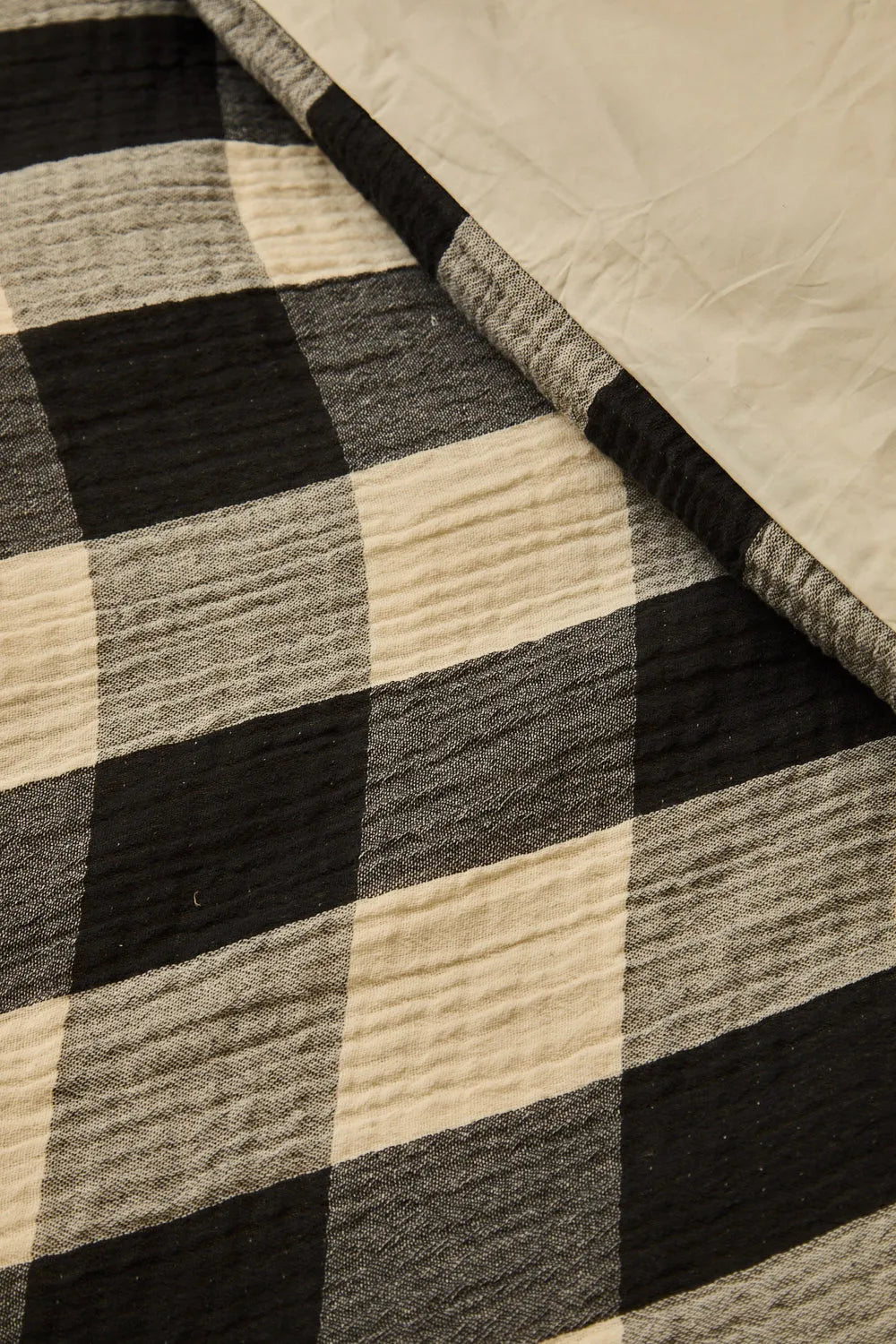 Funda nórdica + juego de almohada de muselina vichy Oslo-Calma House