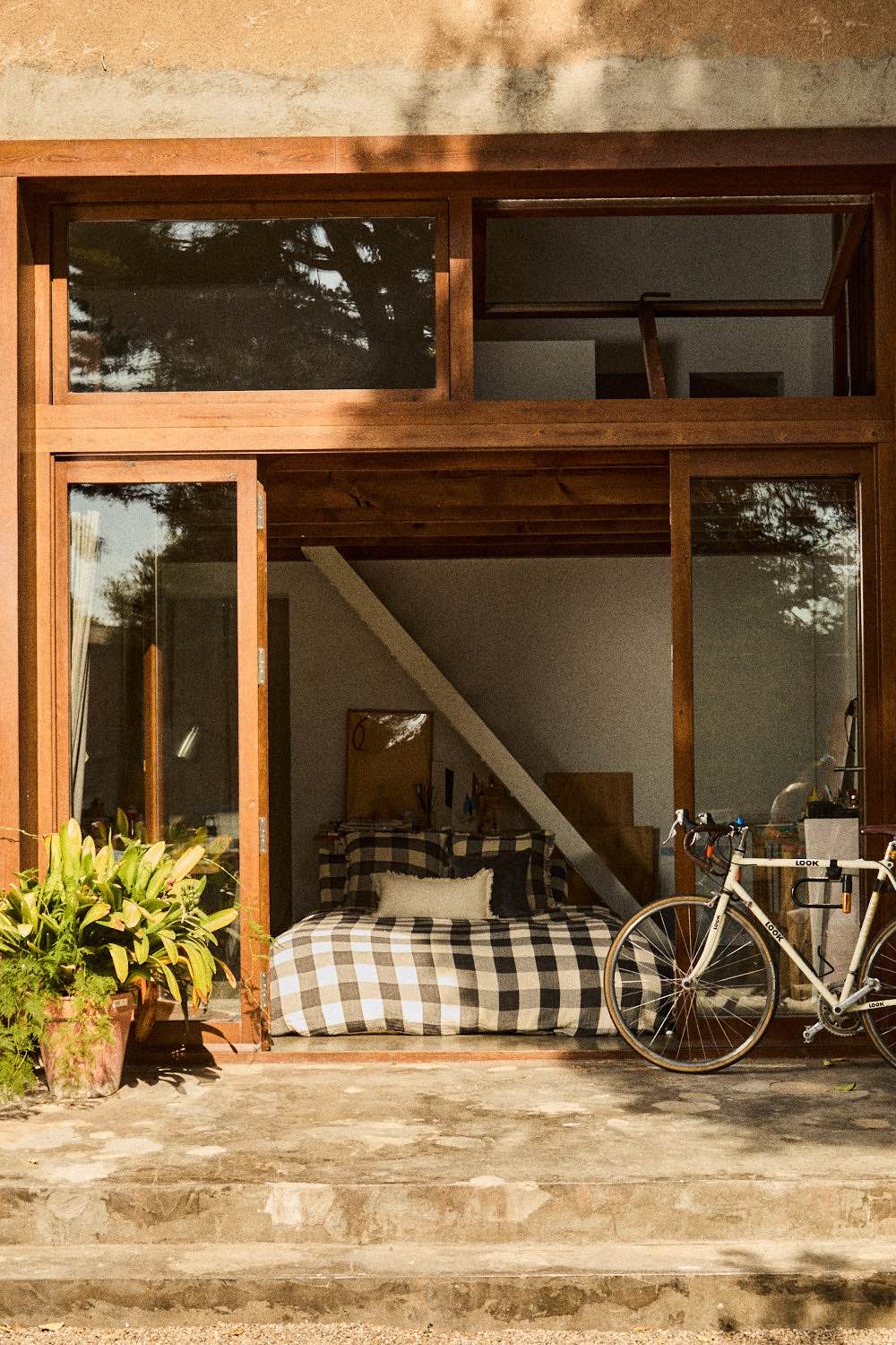 Funda nórdica + juego de almohada de muselina vichy Oslo-Calma House