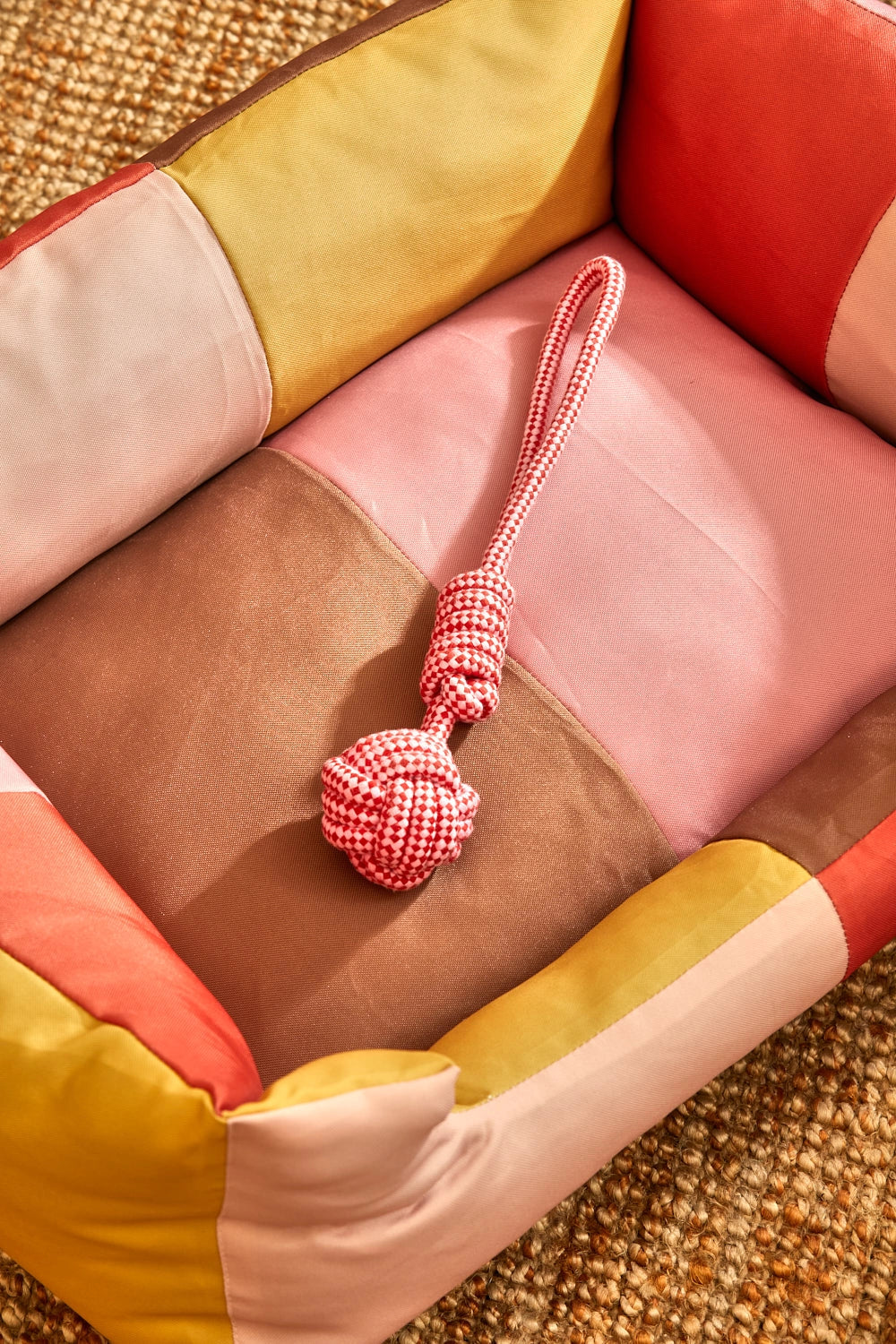 Juguete para mascotas con tirador pelota rosa Buby-Calma House