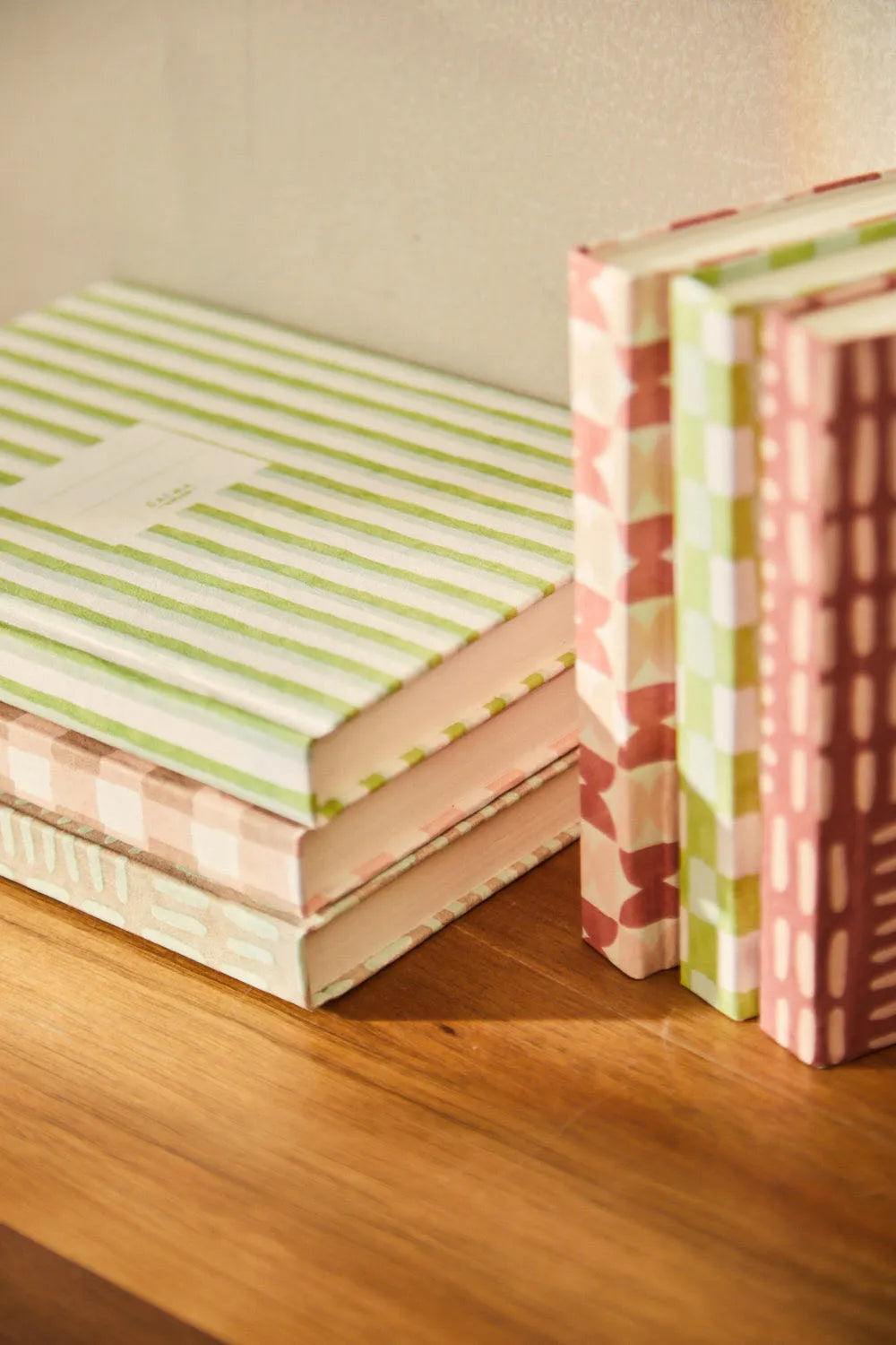 Libreta artesanal verde Mercé-Calma House