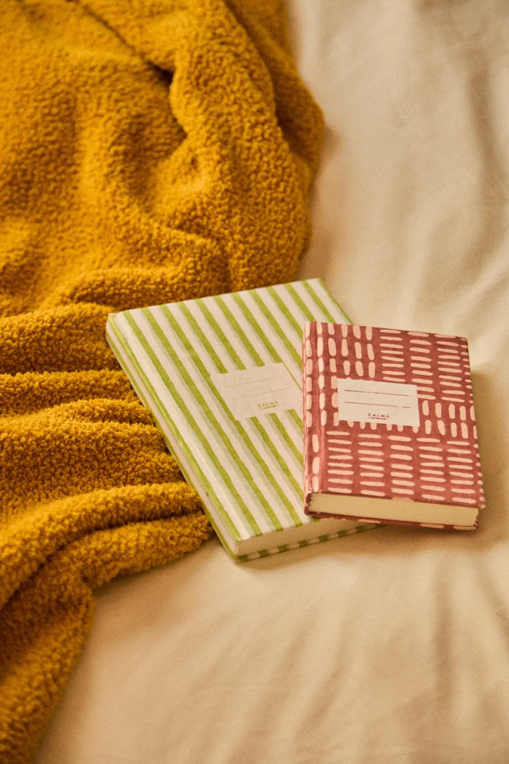 Libreta artesanal verde Mercé-Calma House