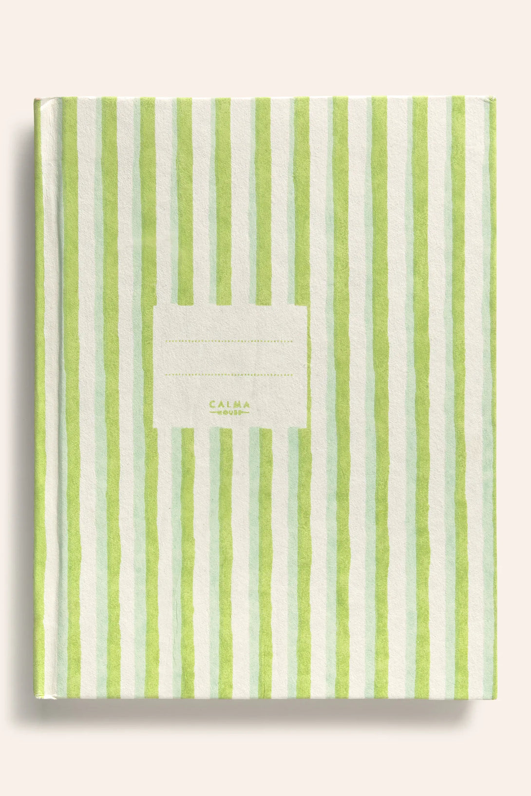 Libreta artesanal verde Mercé-Calma House