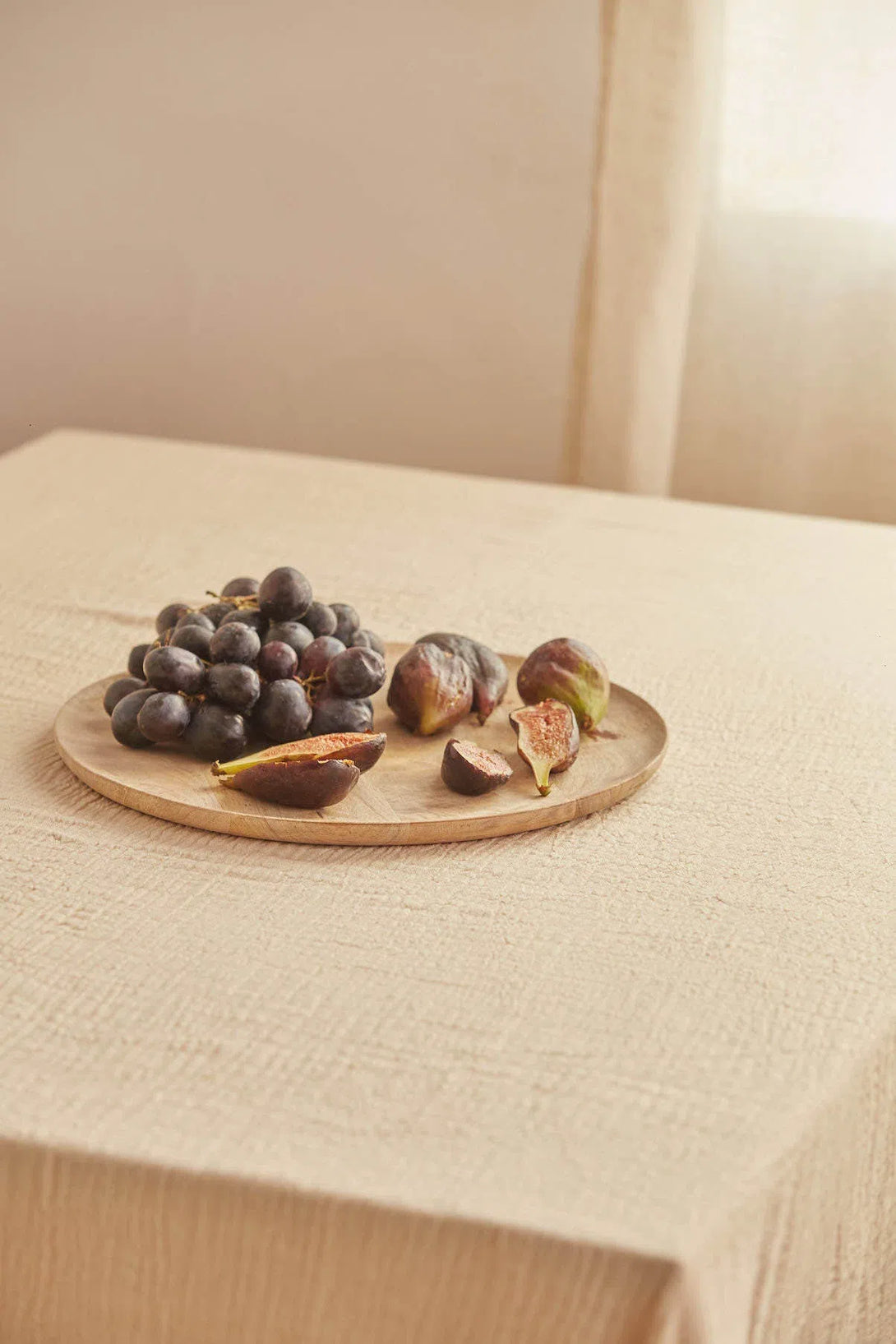 Mantel de algodón crudo Layer-Calma House