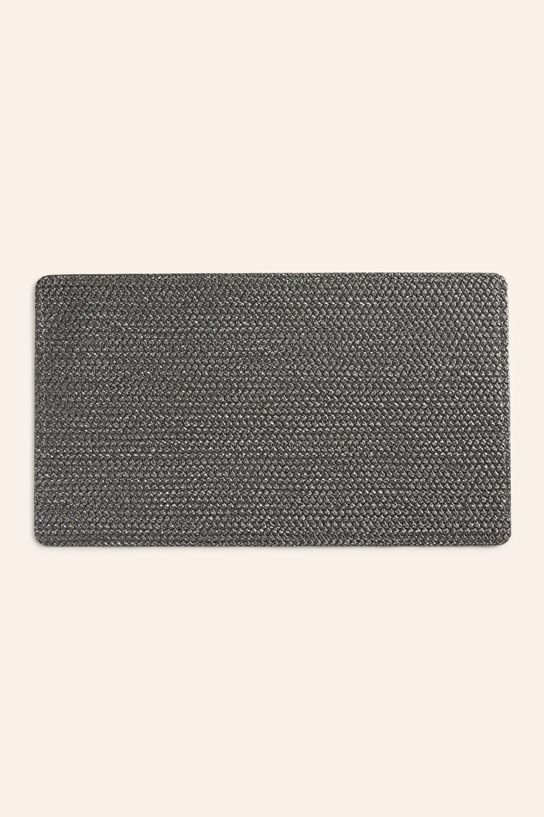 Mantel individual antimanchas con textura negra Pla-Calma House