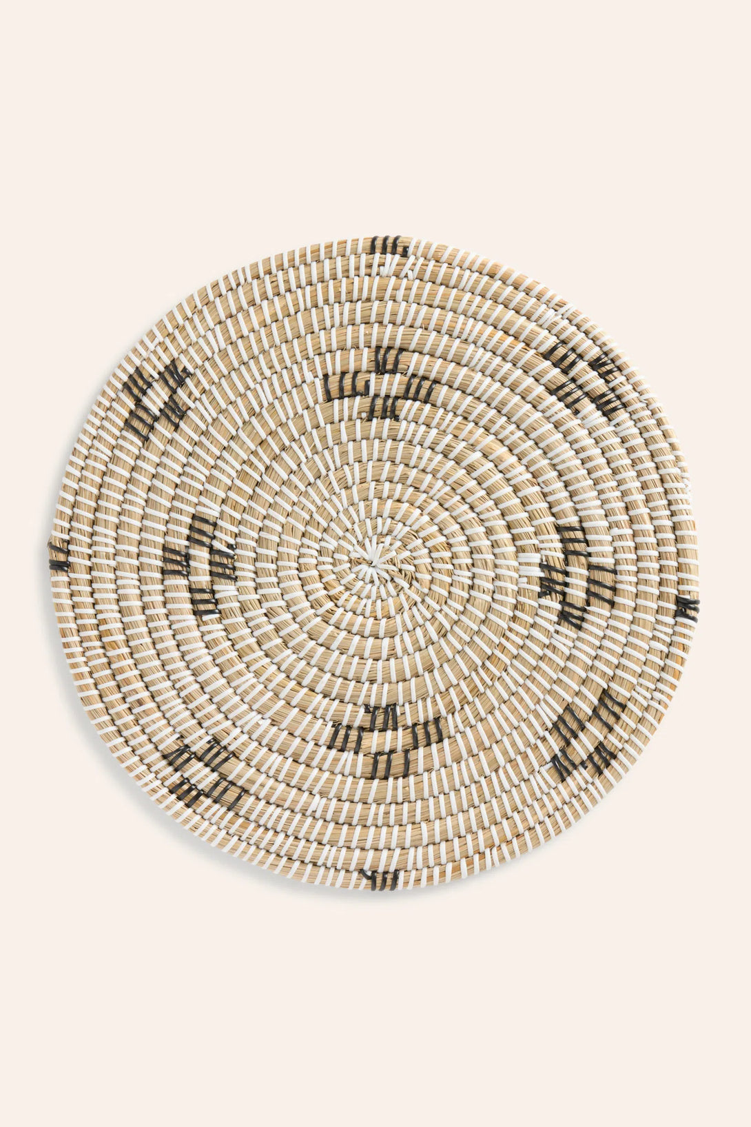 Plato decorativo de junco de mar Amiyaa-Calma House