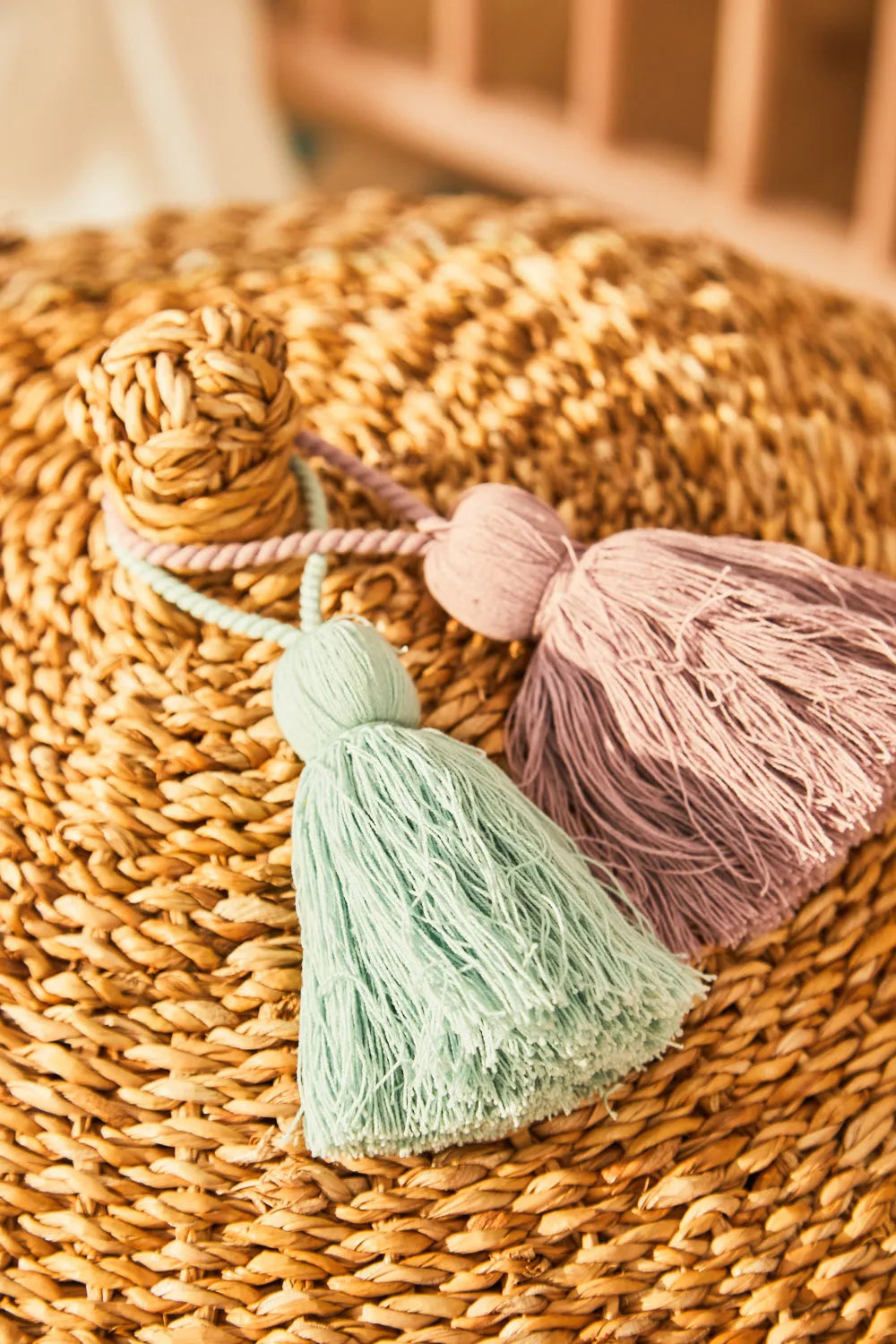 Pompón lila Horn-Calma House