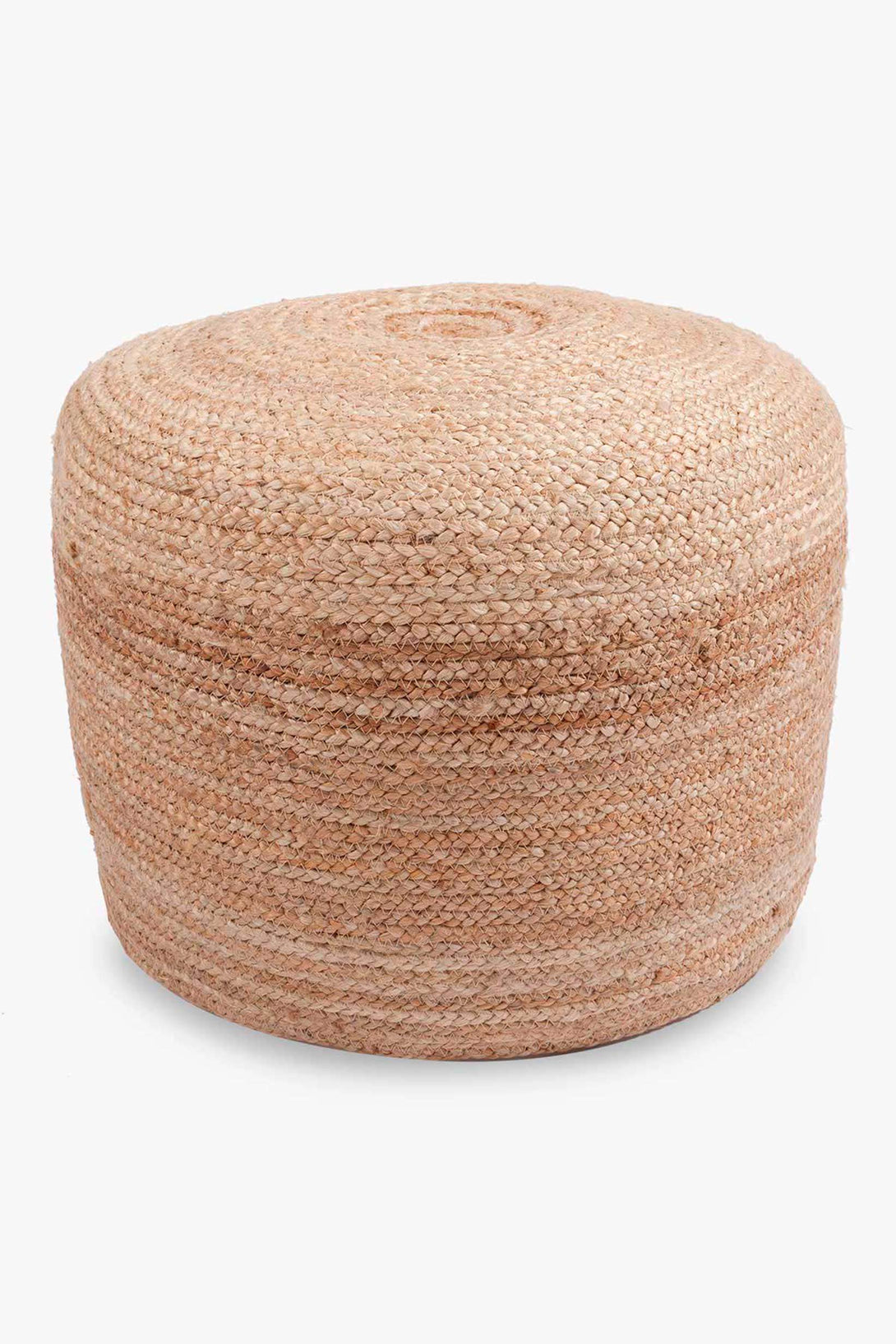 Puf redondo de yute Ural-Calma House