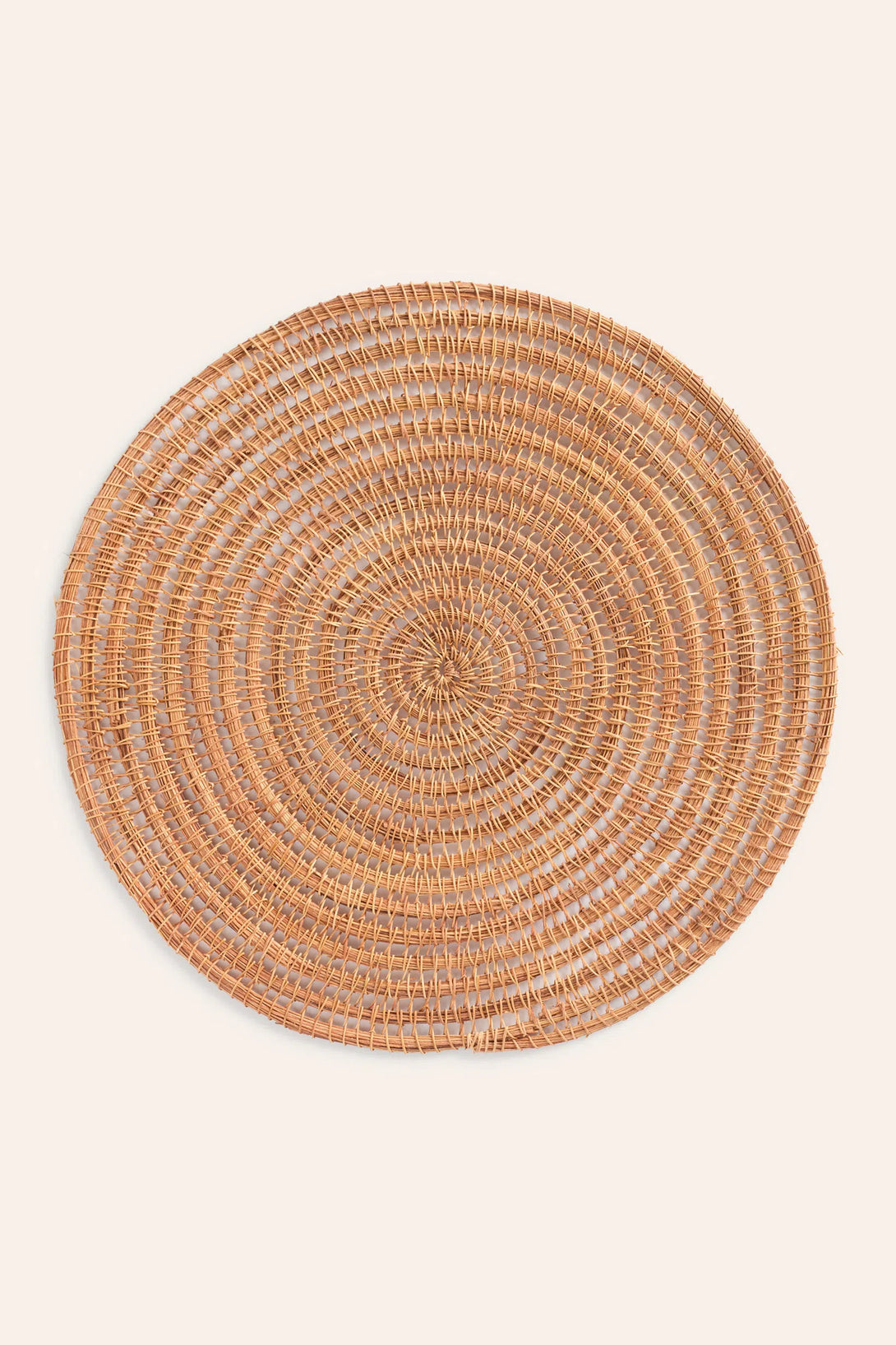 Salvamanteles redondo de fibra natural Togo-Calma House