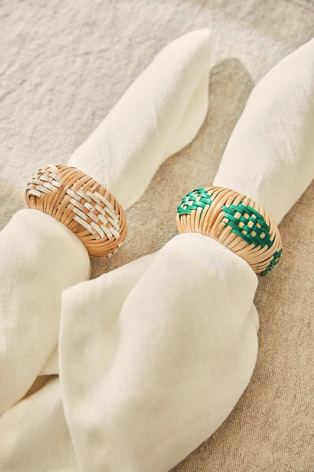 Servilletero de madera crudo Kale-Calma House