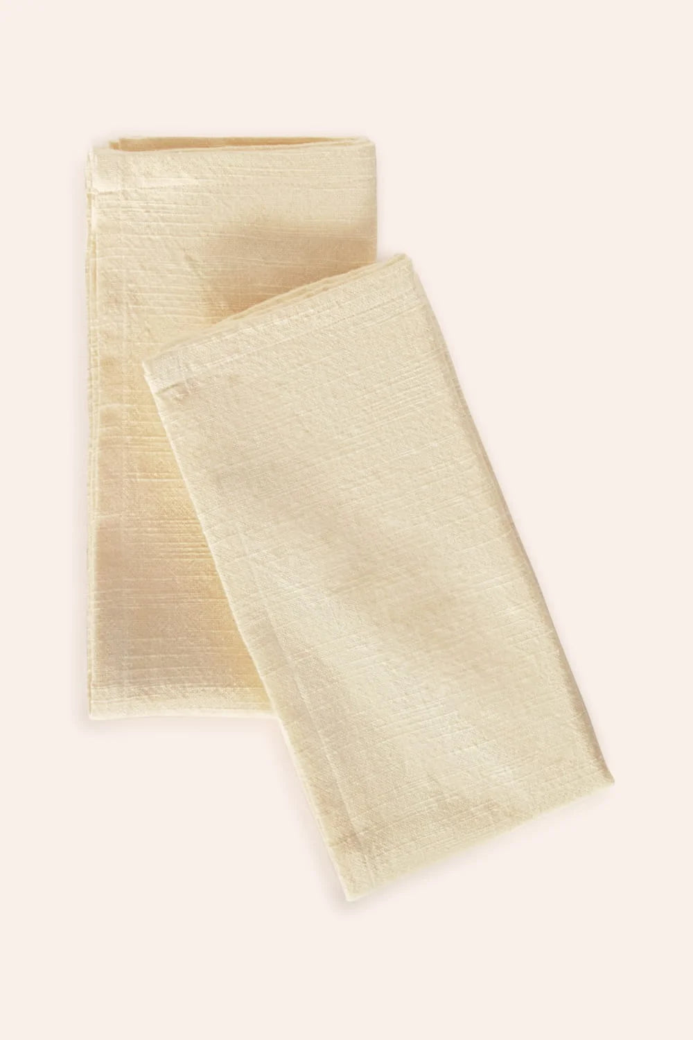 Set de 2 servilletas de algodón crudo Gavema-Calma House