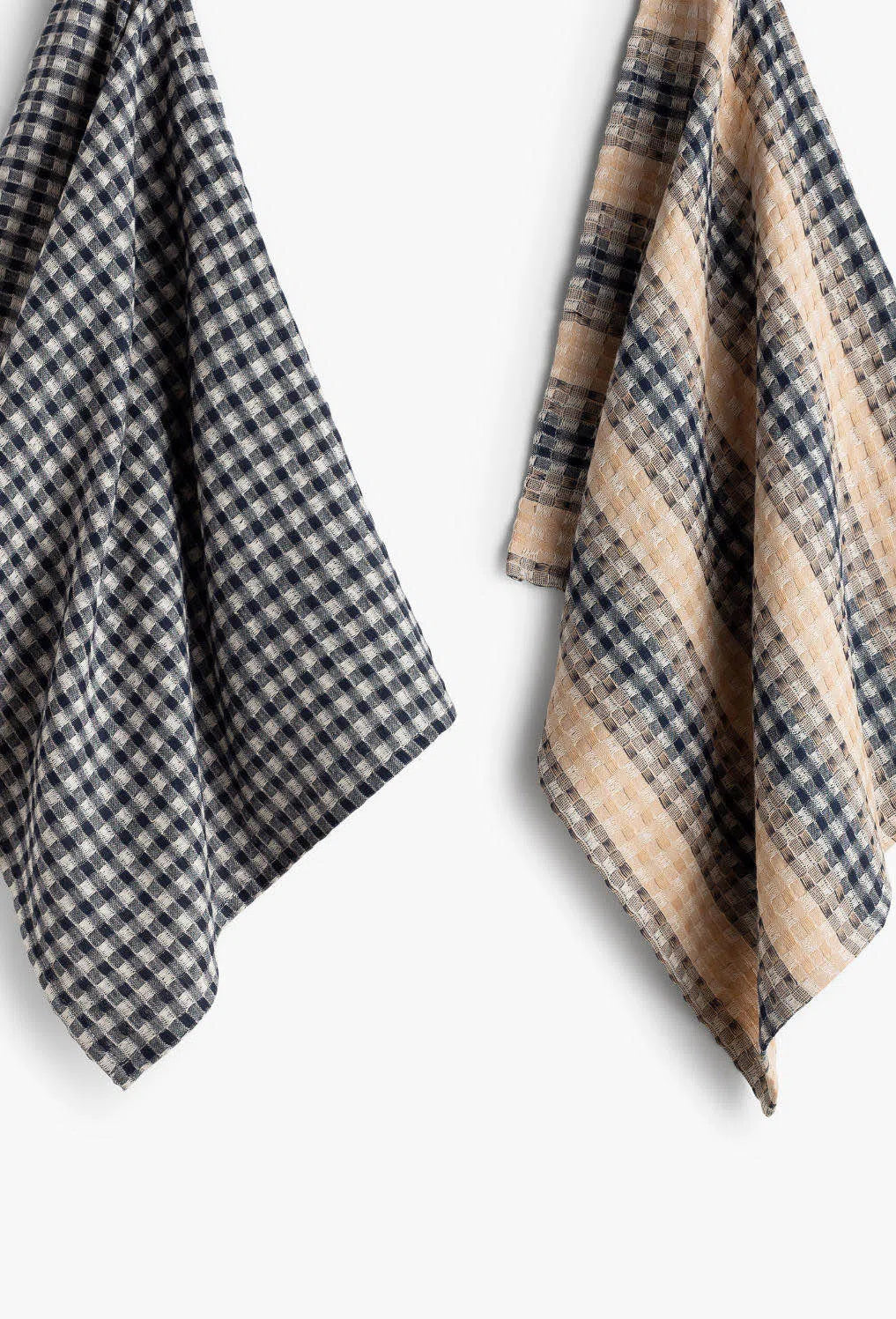 Set de 2 trapos de cocina de algodón azul oscuro Ibiza-Calma House