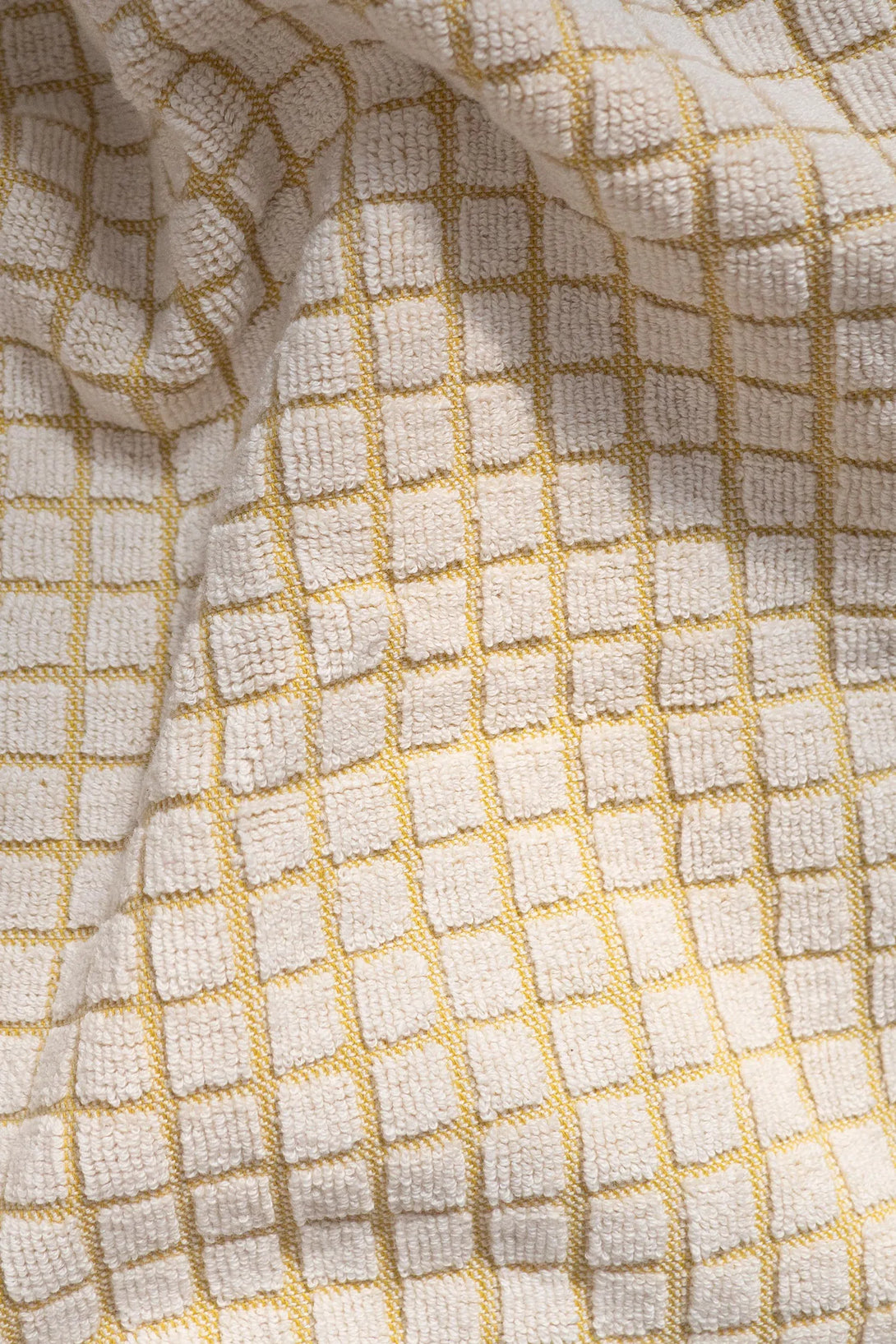 Set de 2 trapos de cocina de algodón mostaza Oporto-Calma House