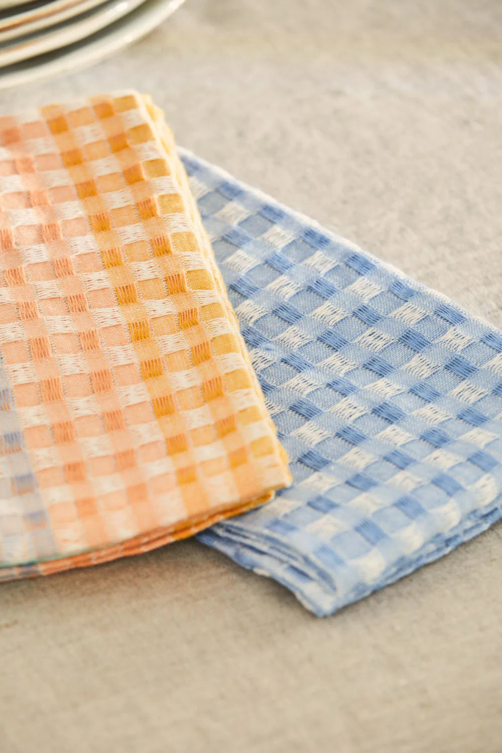 Set de 2 trapos de cocina de algodón multicolor Ibiza-Calma House