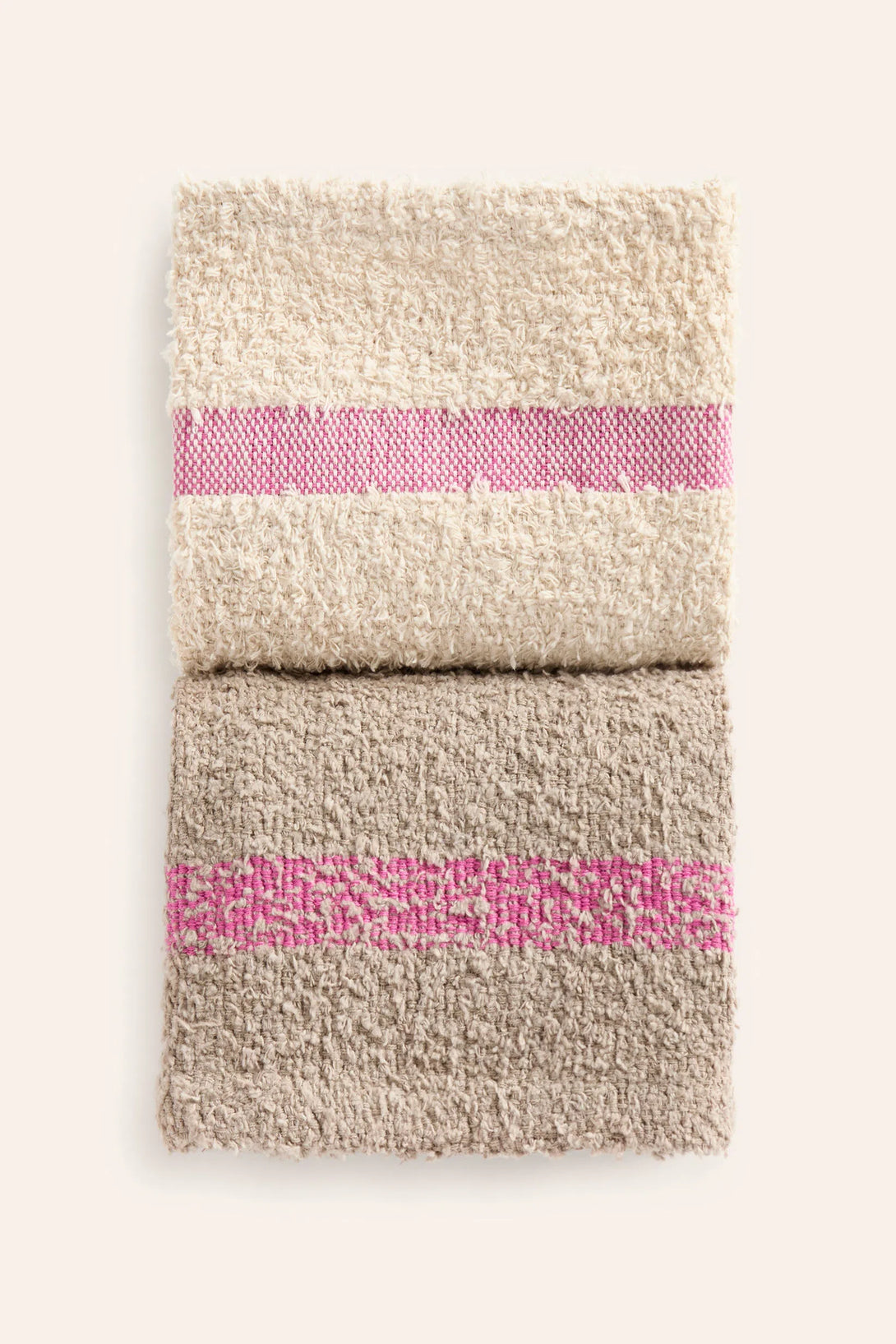 Set de 2 trapos de cocina tonos fucsia Vita-Calma House