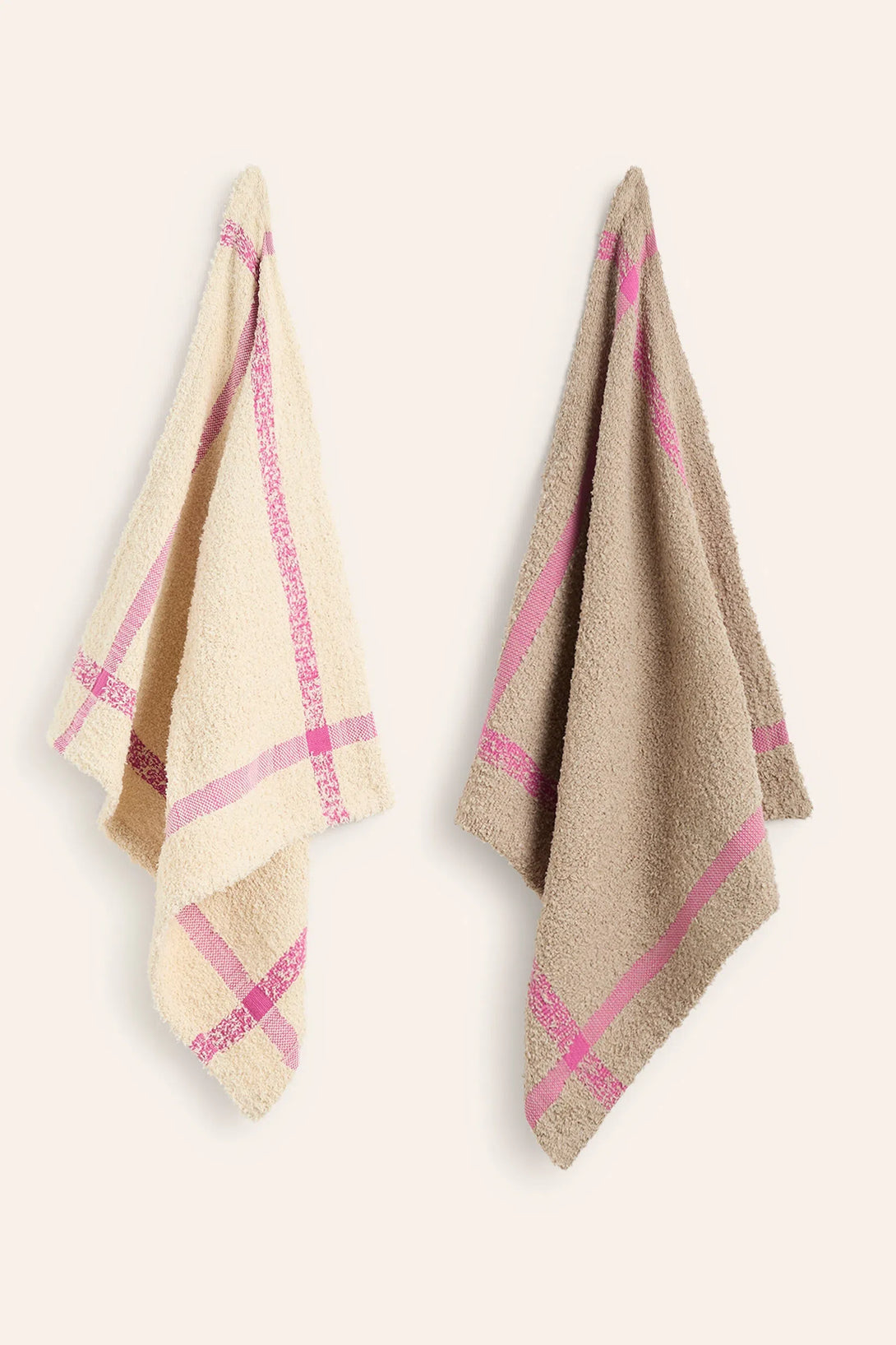 Set de 2 trapos de cocina tonos fucsia Vita-Calma House