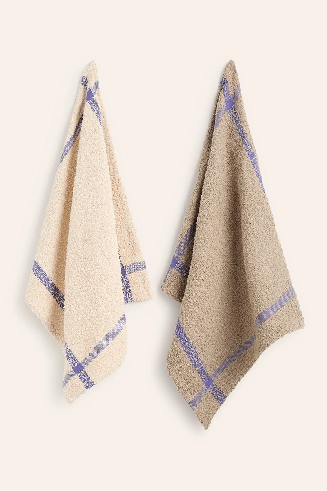 Set de 2 trapos de cocina tonos lila Vita-Calma House