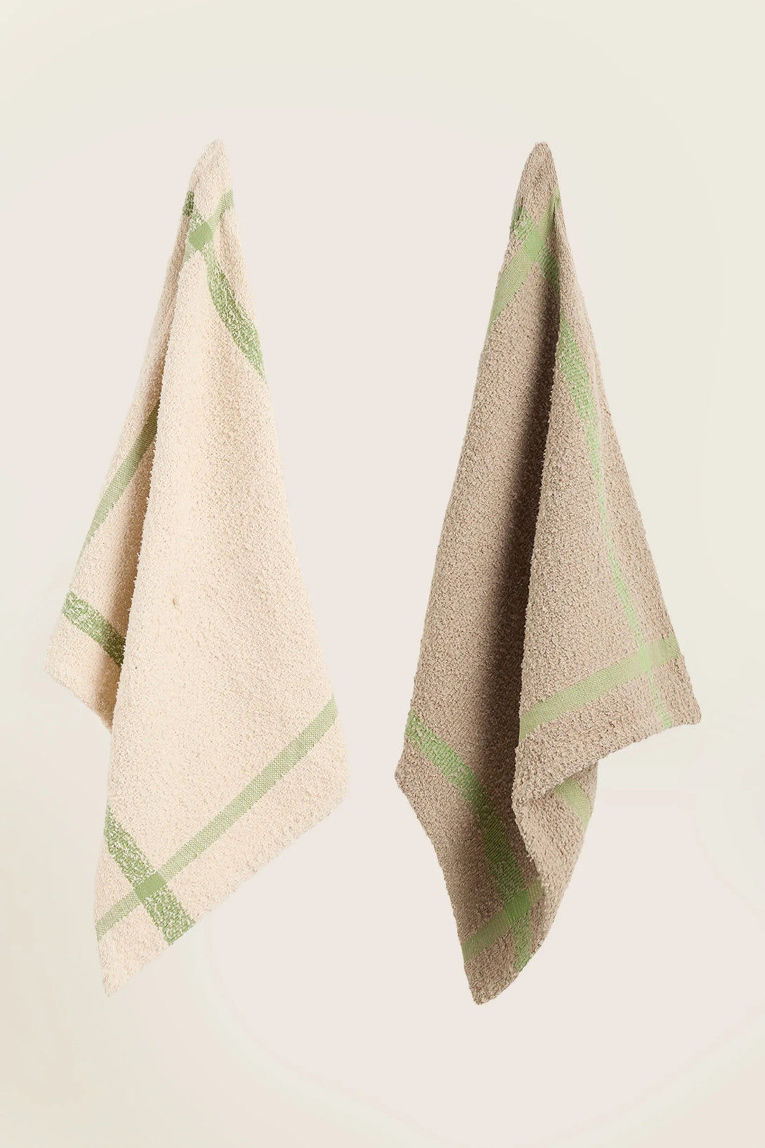 Set de 2 trapos de cocina tonos verde Vita-Calma House