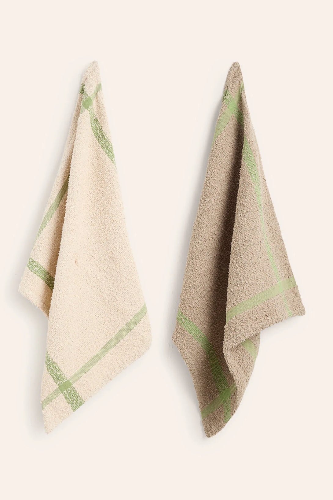 Set de 2 trapos de cocina tonos verde Vita-Calma House