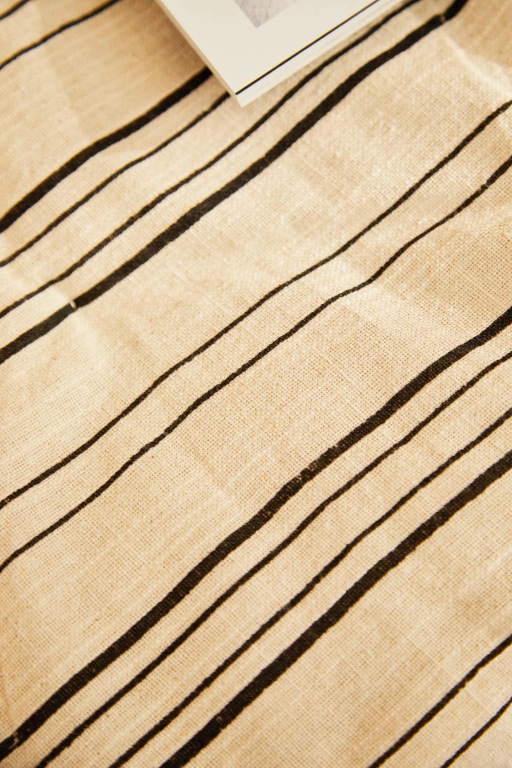 Topper de algodón a rayas Leucate-Calma House