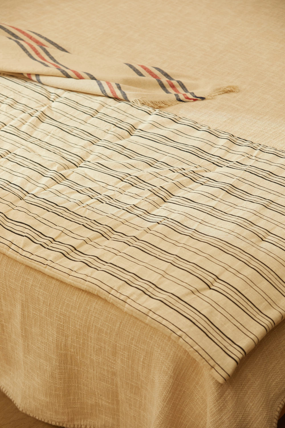 Topper de algodón a rayas Leucate-Calma House