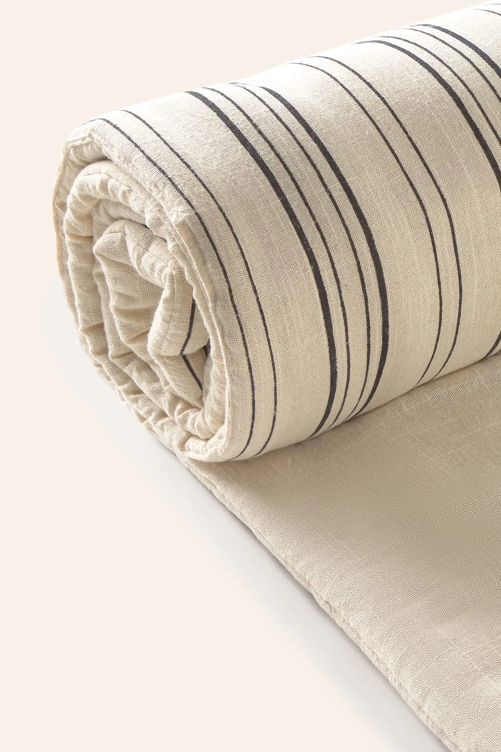 Topper de algodón a rayas Leucate-Calma House